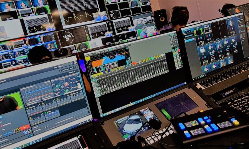 Surrey master control room